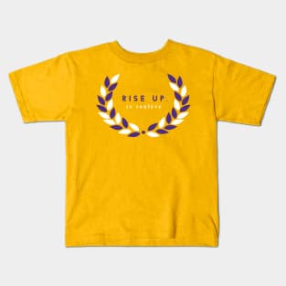 Rise Up (Lakers Colorway) T-Shirt Kids T-Shirt